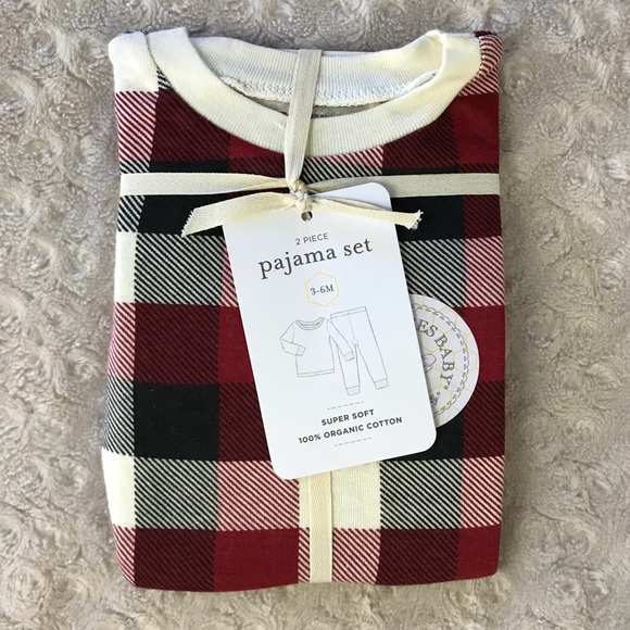 burt's bees buffalo plaid pajamas